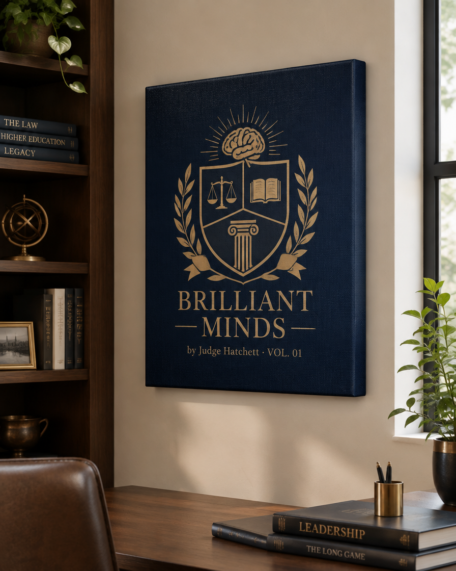 The Wall Piece canvas in an office