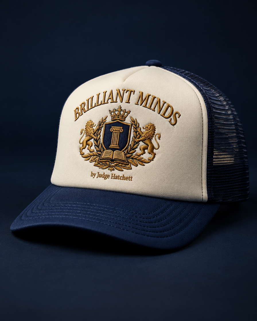 Brilliant Minds statement hat product study